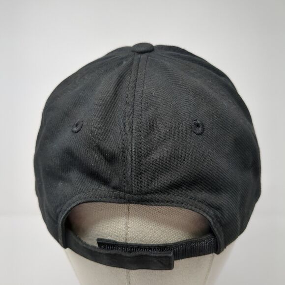 Husqvarna Strapback Hat Black One Size Adjustable Embroidered Port Authority - Picture 5 of 8